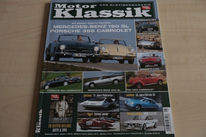 Deckblatt Motor Klassik (05/2005)